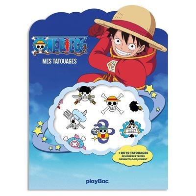 One Piece - Mes tatouages éphémères + de 70 tatouages