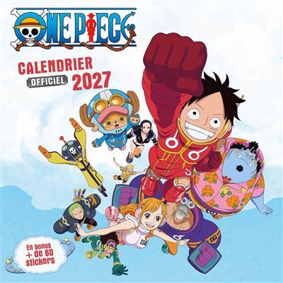 One Piece - Mon calendrier officiel 2027 (de sept. 2026 à déc. 2027)