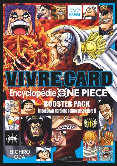 One Piece Vivre Card - Saison 01 - Tome 05 Booster Pack 014: Impel Down, gardiens contre prisonniers !!