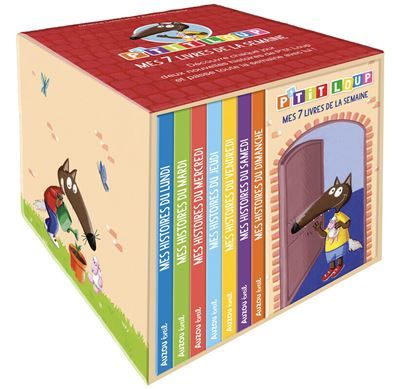 P'tit loup - Bibliothèque Mes 7 livres de la semaine 7 Volumes