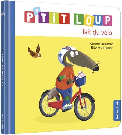 P'tit loup fait du velo