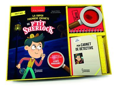 P'tit Sherlock - Ma box de détective - + accessoires