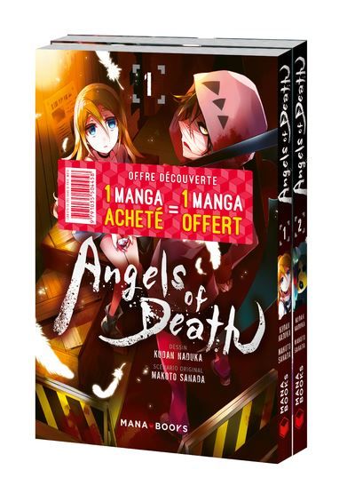 Pack découverte Angels of Death T01 & T02 2 Volumes - Kudan Naduka