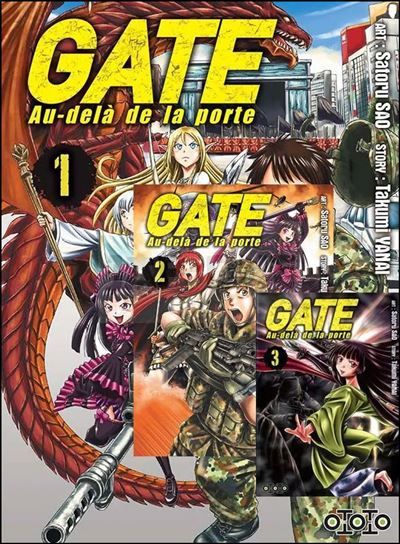 Pack Gate, au-delà de la porte 2 tomes = 3 tomes Pack 2 = 3