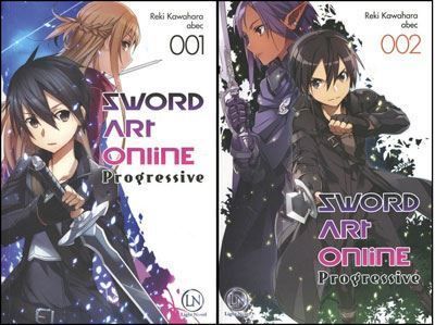 Pack Light Novel SAO Progressive T1 = T2 Pack découverte T01 et T02