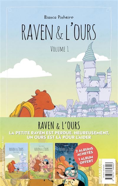 Pack Raven et l'ours (2 + 1 gratuit)