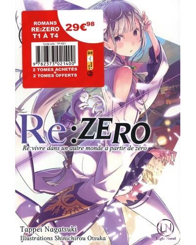 Pack Re : Zero  T 01 & 04 ( 4ex pour le prix de 2ex )