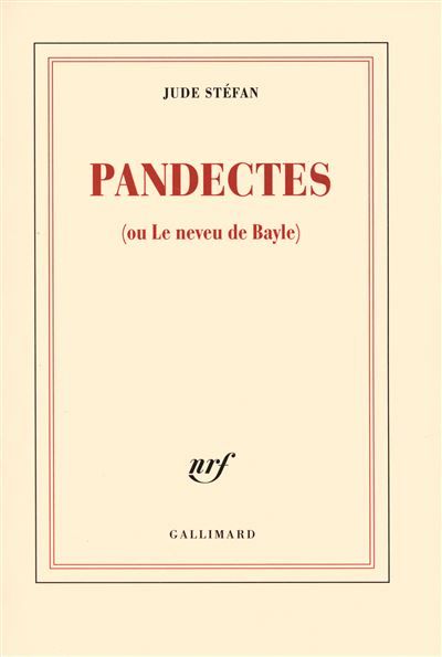 Pandectes (ou Le neveu de Bayle)