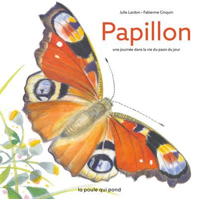 Papillon : une journee dans la vie d'un paon du jour - Fabienne Cinquin