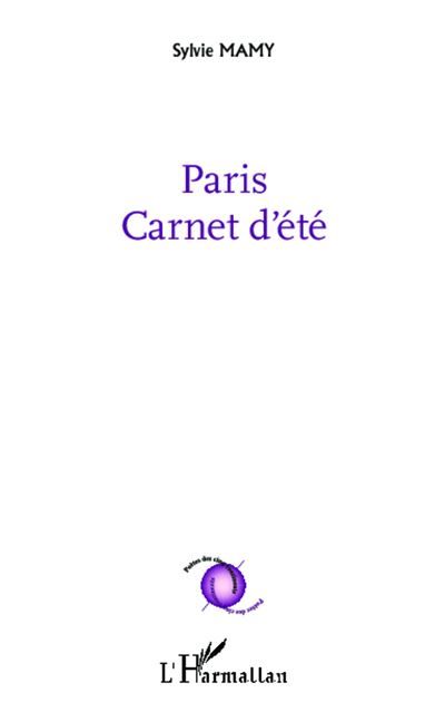 Paris Carnet d'été