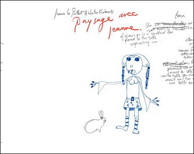 Paysage avec Jeanne