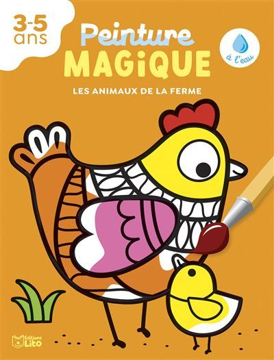 Peint l eau les animaux de la