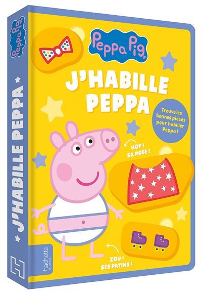 Peppa Pig - J'habille Peppa Livre puzzle