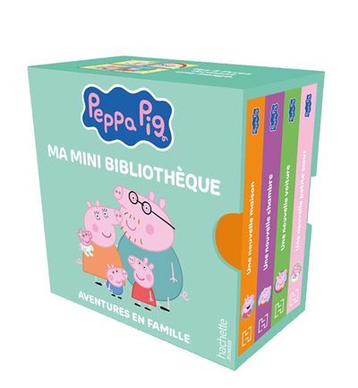 Peppa Pig - Ma mini bibliothèque - Aventures en famille