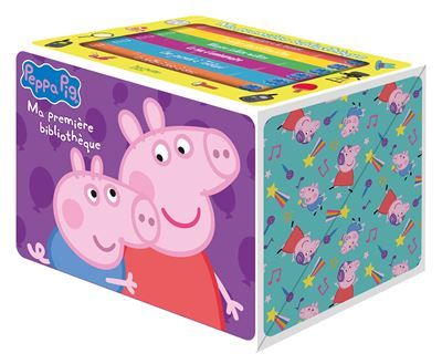 Peppa Pig - Ma première bibliothèque (édition 2024) Ma première bibliothèque 6 livres