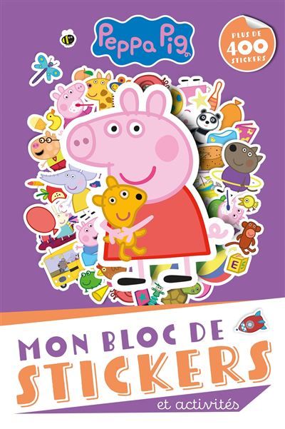 Peppa Pig - Mon bloc de stickers et activités