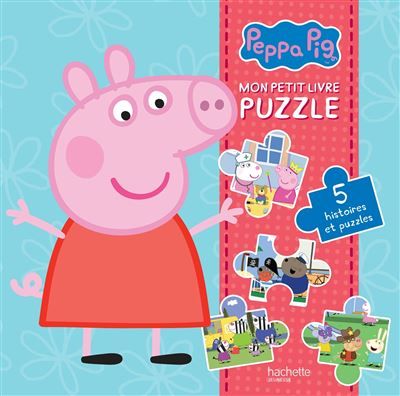 Peppa Pig-Mon petit puzzle NED 5 histoires et puzzles, Nouvelle édition