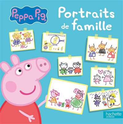 Peppa Pig - Portraits de famille Album tout-carton