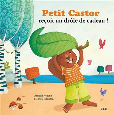Petit castor reçoit un dôle de cadeau