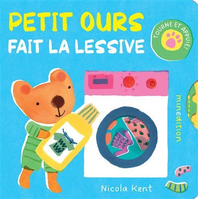 Petit ours fait la lessive