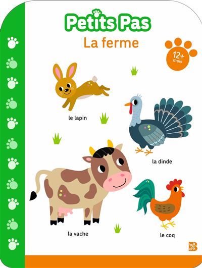 Petits Pas - La ferme (12 mois)