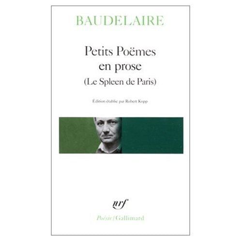 Petits poèmes en prose Le Spleen de Paris