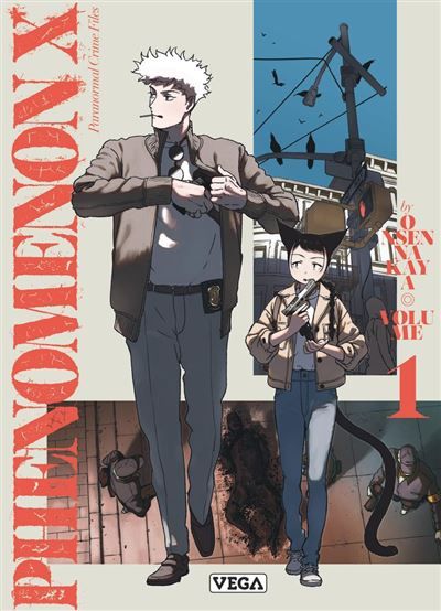 Couverture de Phenomenon X - Paranormal crime files - Tome 1 - Nakaya Onsen - VEGA par Nakaya Onsen