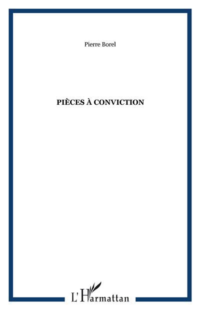 Pièces à conviction