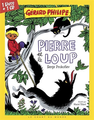 Pierre et le loup (livre disque) Livre avec 1 CD audio