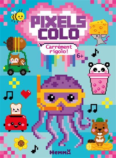 Pixels Colo - Carrément rigolo ! -  Madame Barbe
