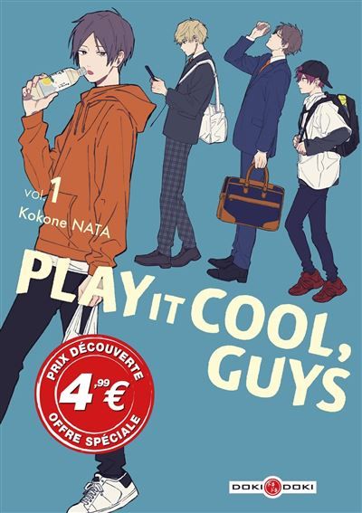 Couverture de Play it Cool, Guys - vol. 01 - prix découverte - édition limitée par Kokone Nata