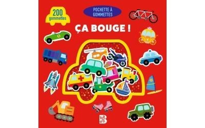 Pochette à gommettes : Ça bouge !
