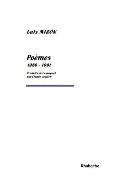 Poèmes 1986-1991