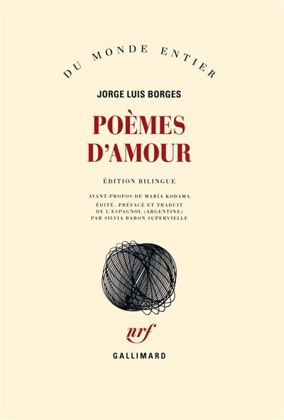 Couverture de Poèmes d'amour par Jorge Luis Borges