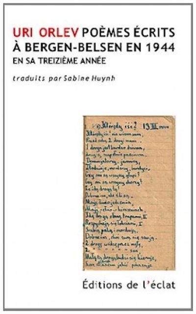 Poemes ecrits a bergen-belsen en 1944
