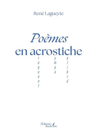 Poèmes en acrostiche