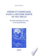 Poésie et cosmologie dans la seconde moitié du XIXe siècle