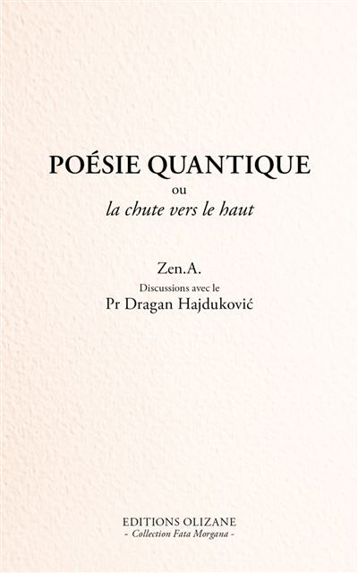 Poésie quantique ou la chute vers le haut
