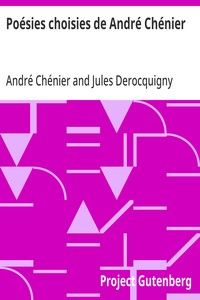 Poésies choisies de André Chénier