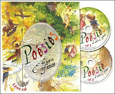 Poésies de notre enfance Livre avec 2 CD audio