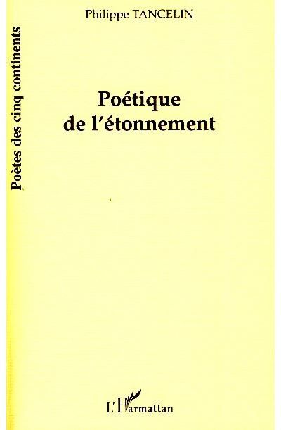 Poétique de l'étonnement