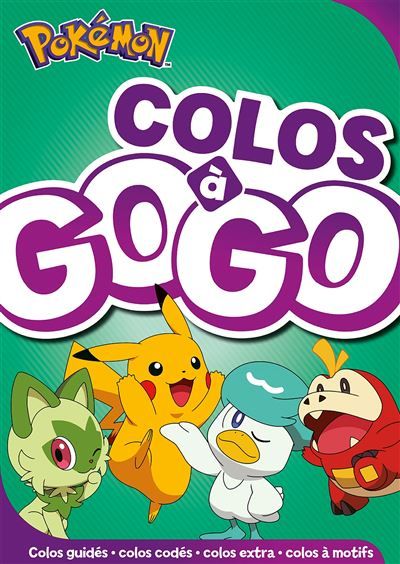 Pokémon - Colos à gogo Paldea Livre de coloriages
