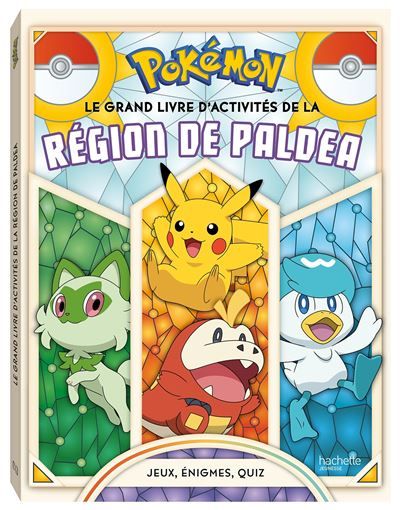 Pokémon - Le grand livre d'activité de la région de Paldea Livre d'activités