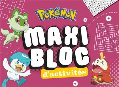 Pokémon - Maxi bloc d'activités Méga bloc