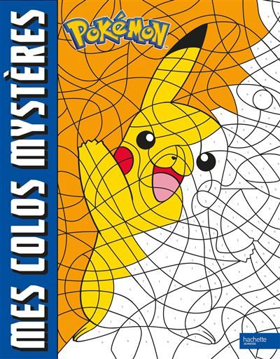 Pokémon - Mes colos mystères Livre de coloriages