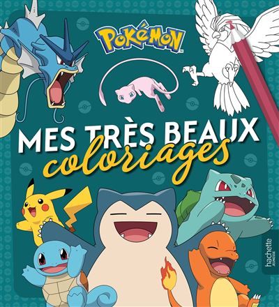 Pokémon - Mes très beaux coloriages