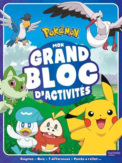 Pokémon - Mon grand bloc d'activités