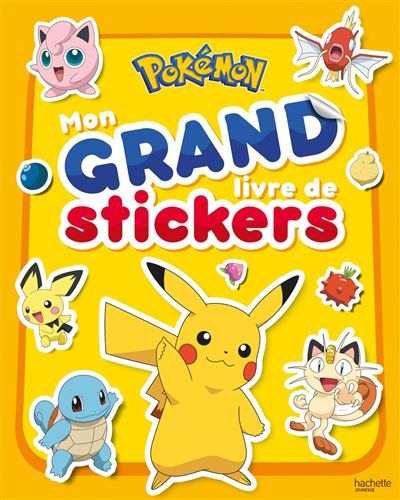 Pokémon - Mon grand livre de stickers