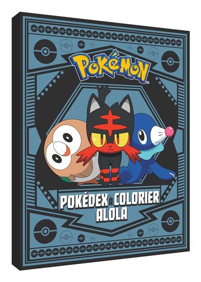 Pokémon - Pokedex à colorier Alola Édition spéciale anniversaire