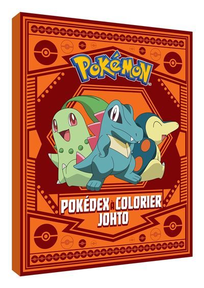 Pokémon - Pokedex à colorier Johto Édition spéciale anniversaire